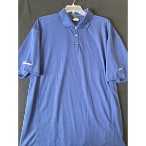 Nike Dri-Fit Navy Navy Blue Performance Polo Golf Shirt Men's 3XL NWT Prudential